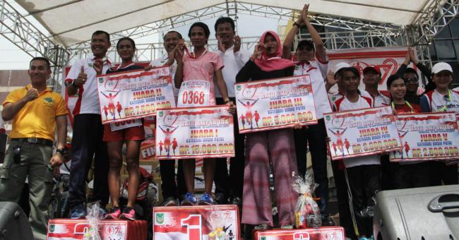 Atlet Nasional Dominasi Juara Batuampar 10K